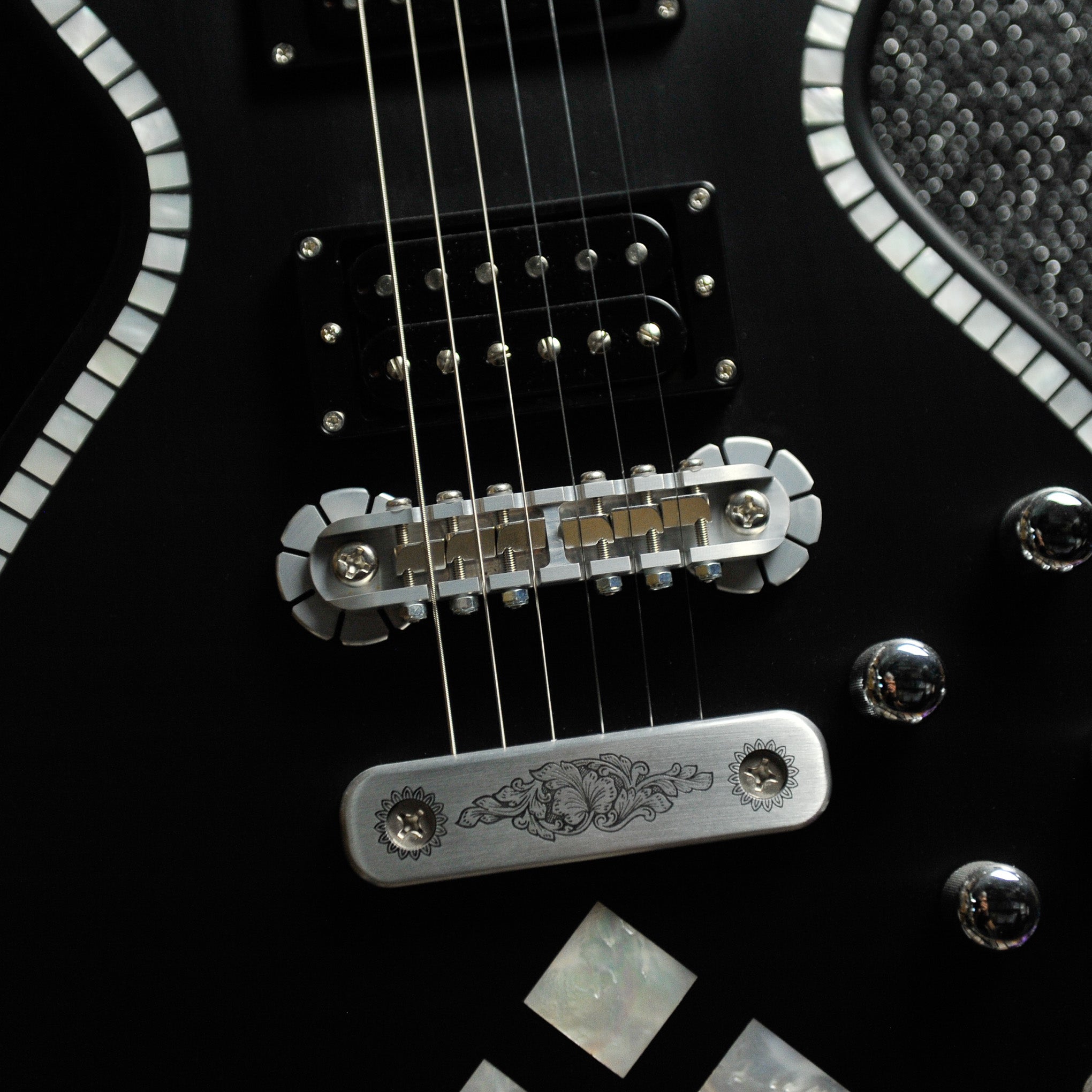 Zemaitis IFG-AC-24 Black P Diamond Inlay Electric Guitar