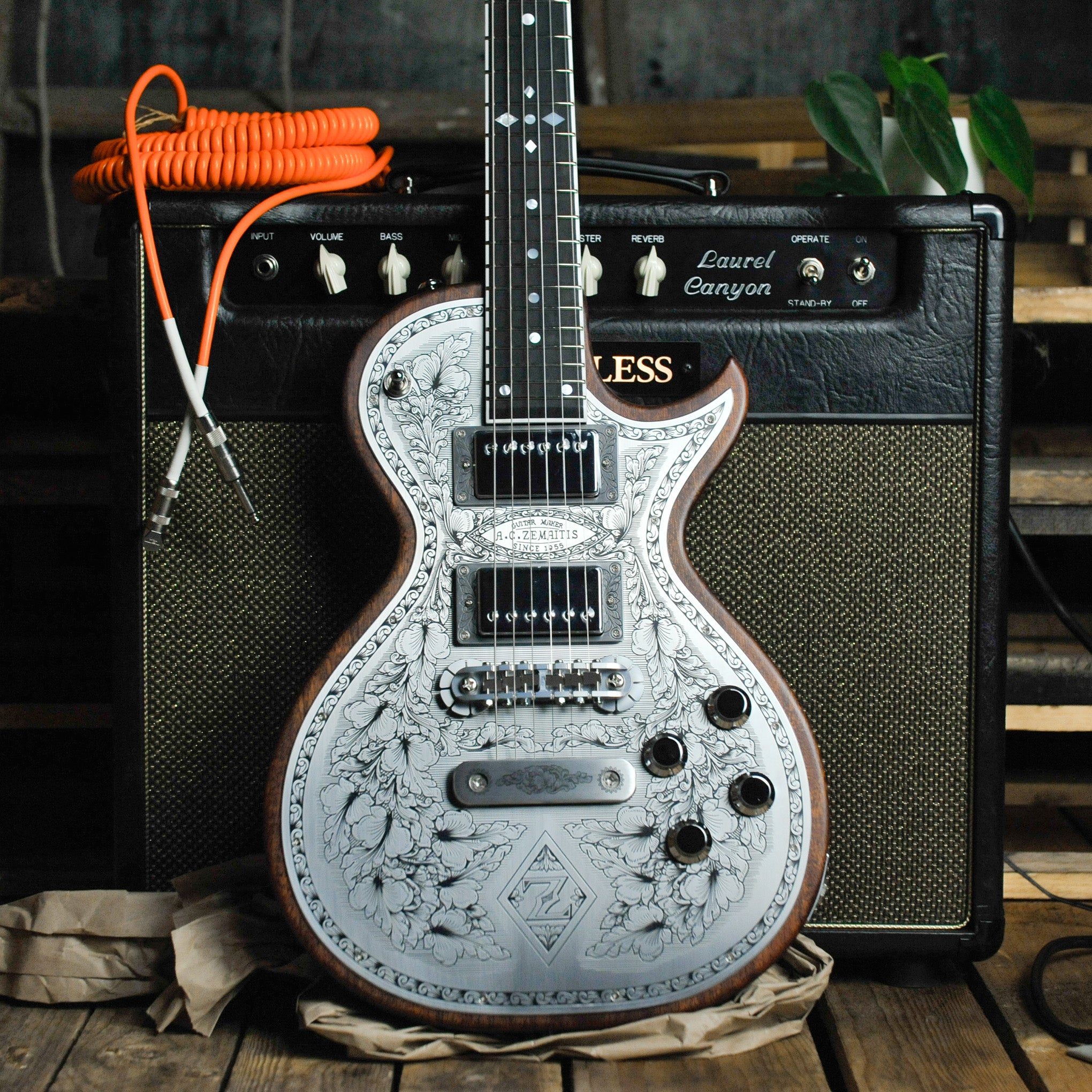 Zemaitis MFG-AC-24-Diamond Z Electric Guitar