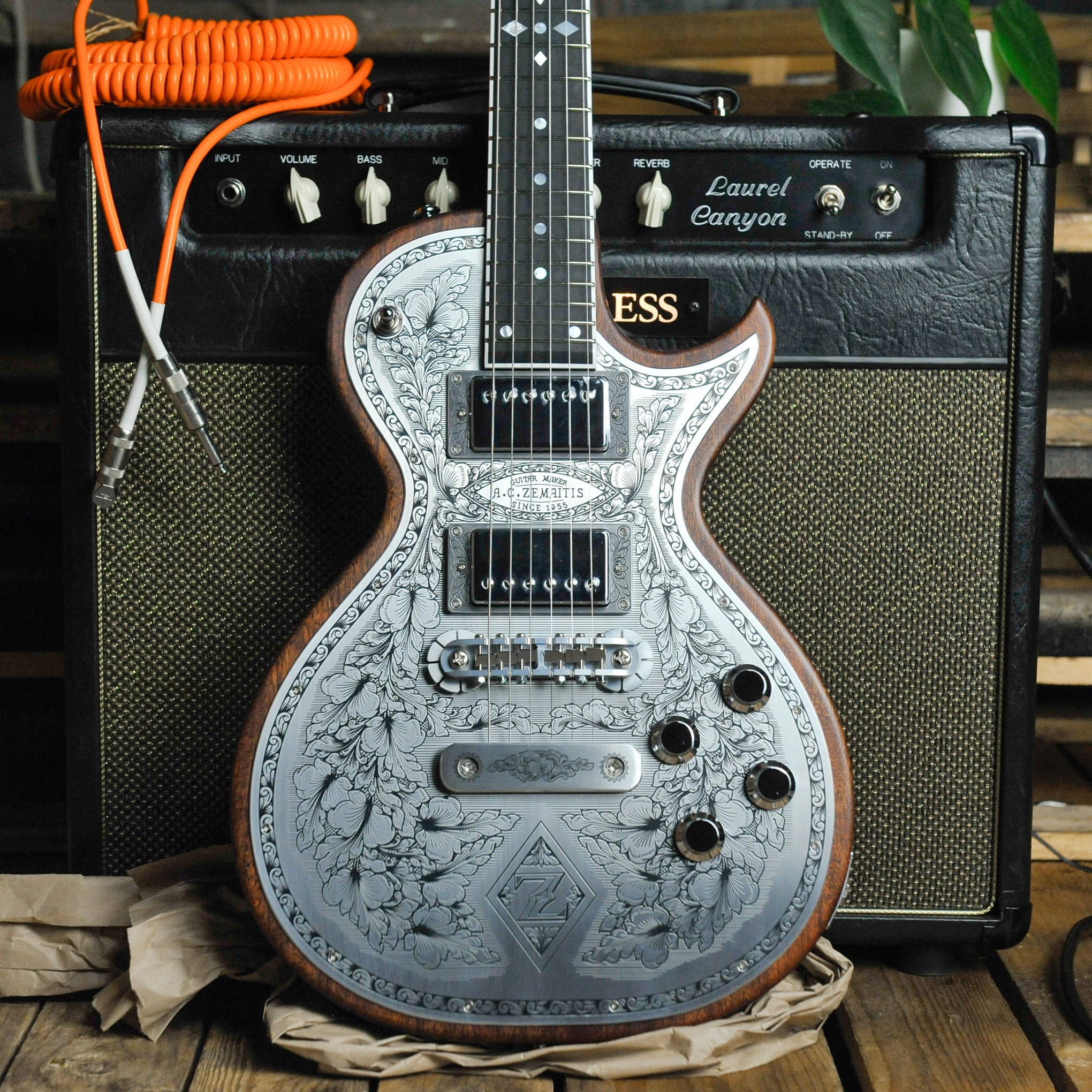 Zemaitis MFG-AC-24-Diamond Z Electric Guitar