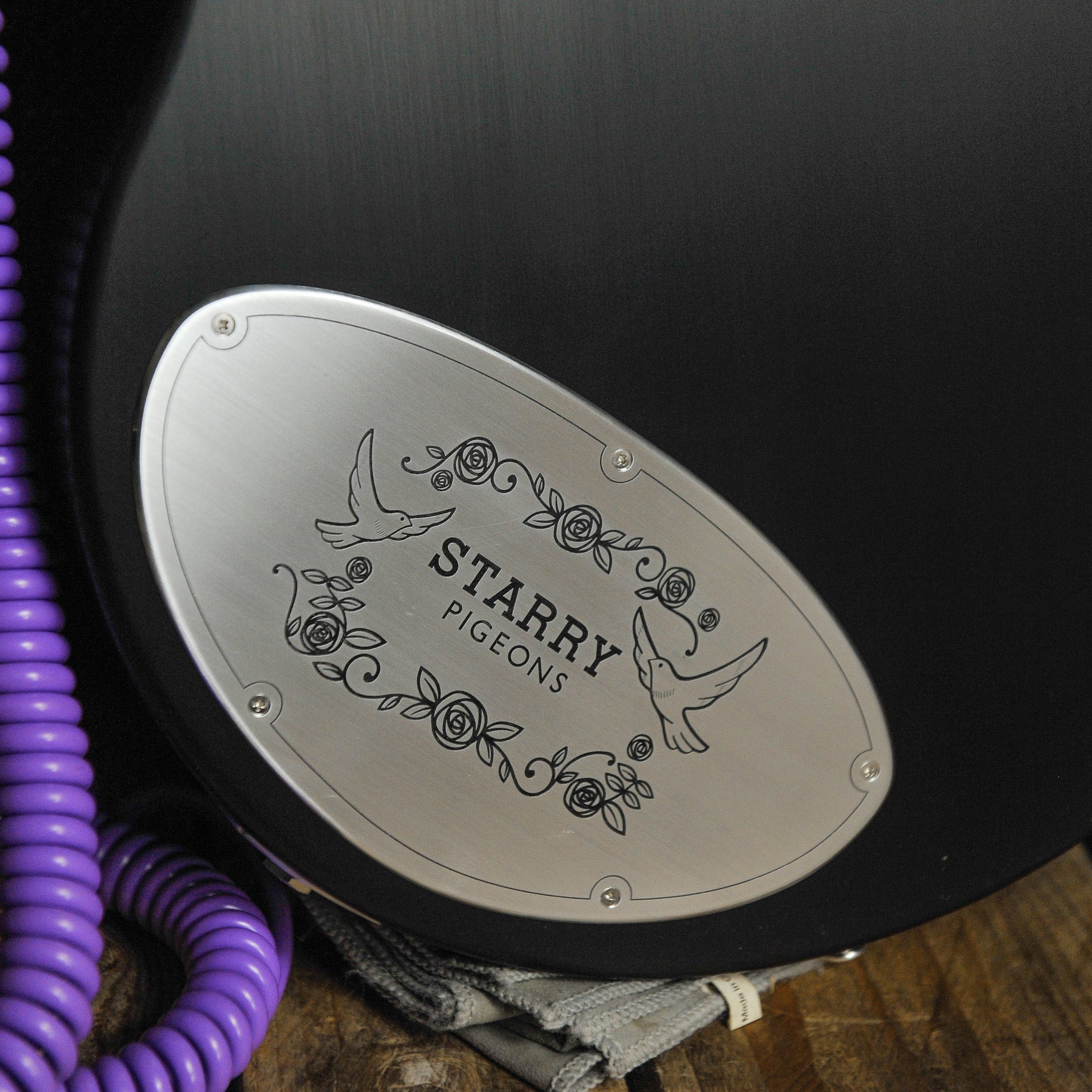 Zemaitis Starry Pigeons Etched Disc Limited Edition Electric Guitar