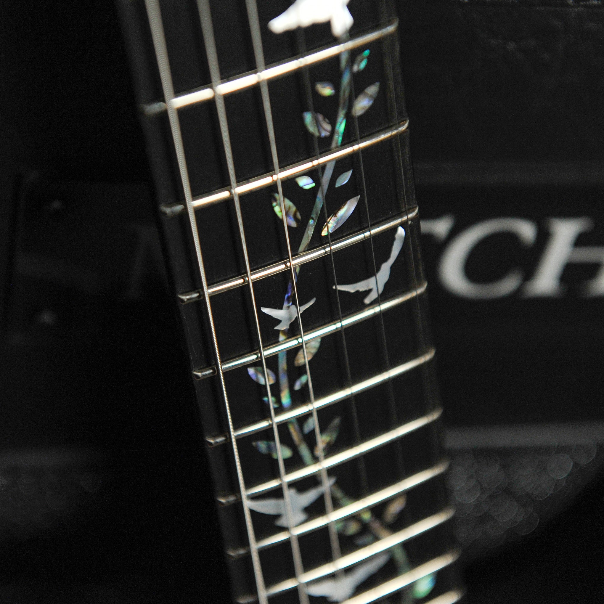 Zemaitis Starry Pigeons Etched Disc Limited Edition Electric Guitar