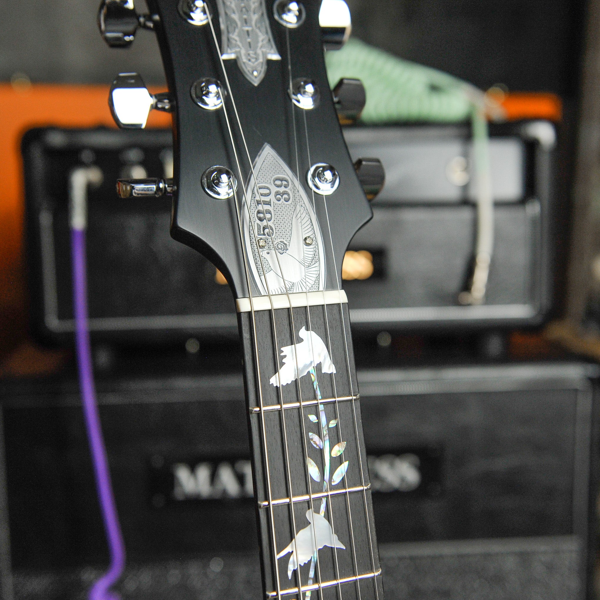 Zemaitis Starry Pigeons Etched Disc Limited Edition Electric Guitar