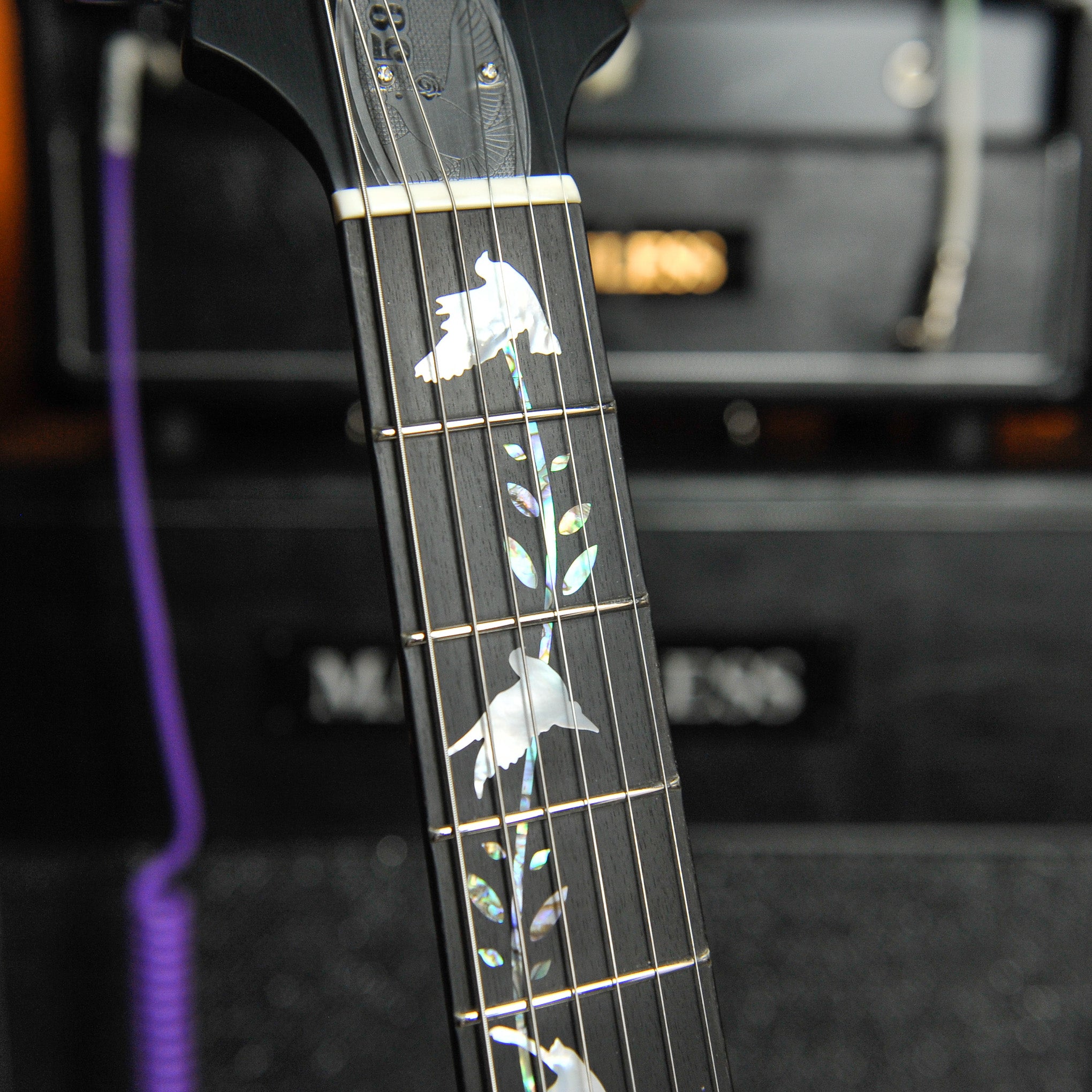 Zemaitis Starry Pigeons Etched Disc Limited Edition Electric Guitar