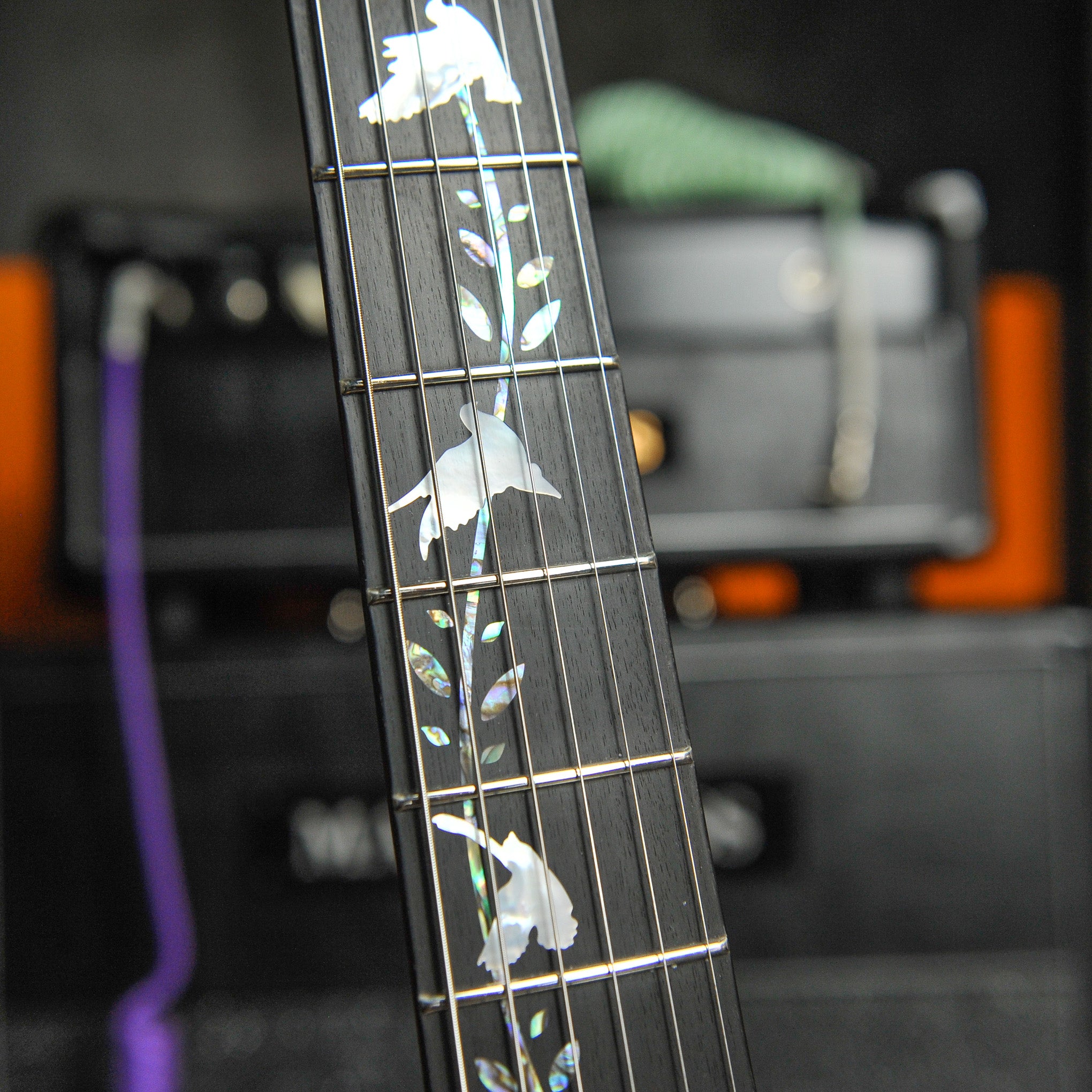 Zemaitis Starry Pigeons Etched Disc Limited Edition Electric Guitar