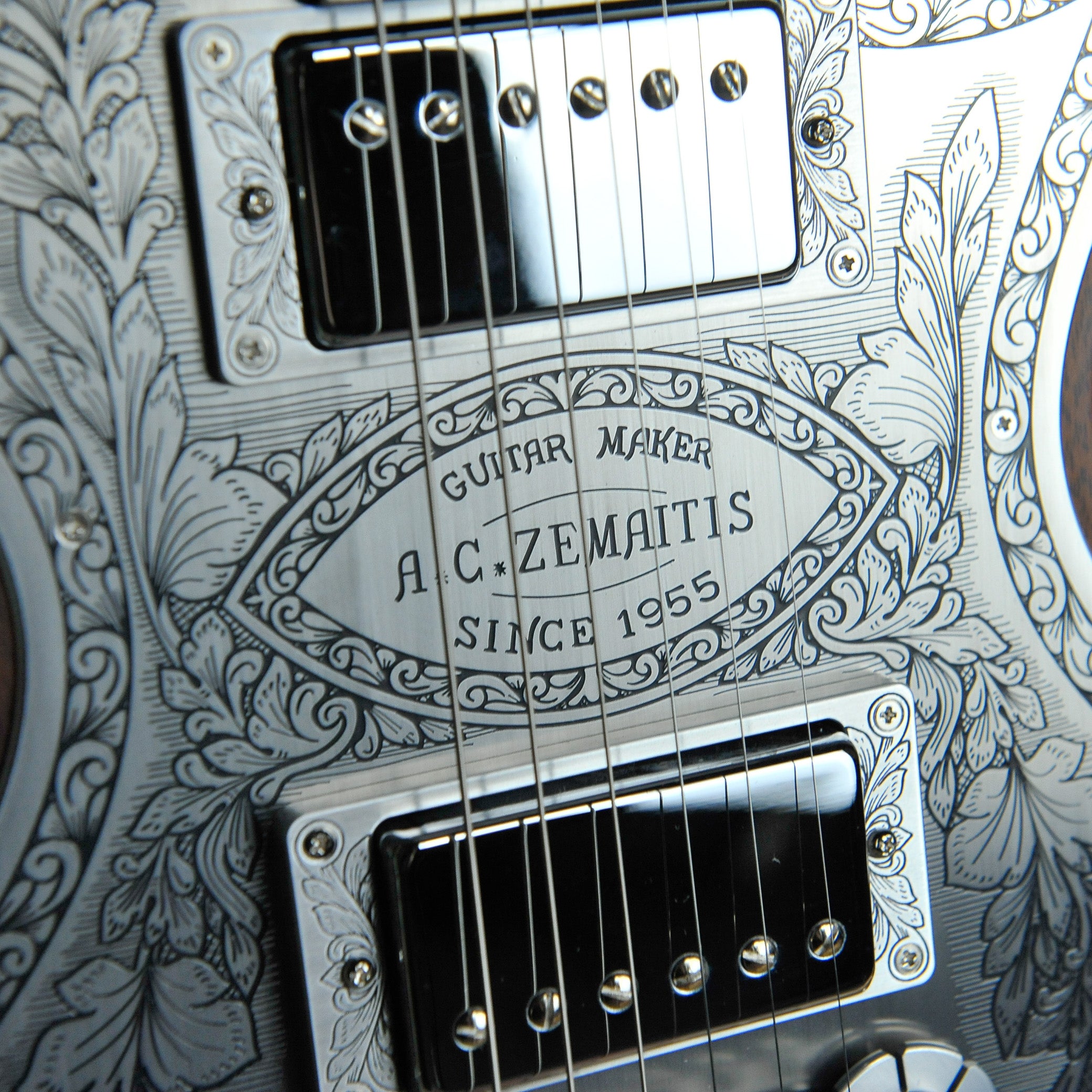 Zemaitis MFG-AC-22-Natural Electric Guitar