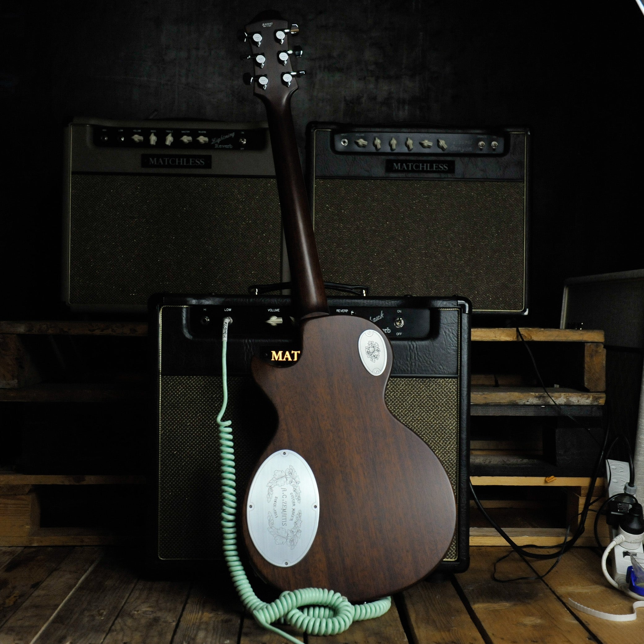Zemaitis MFG-AC-22-Natural Electric Guitar