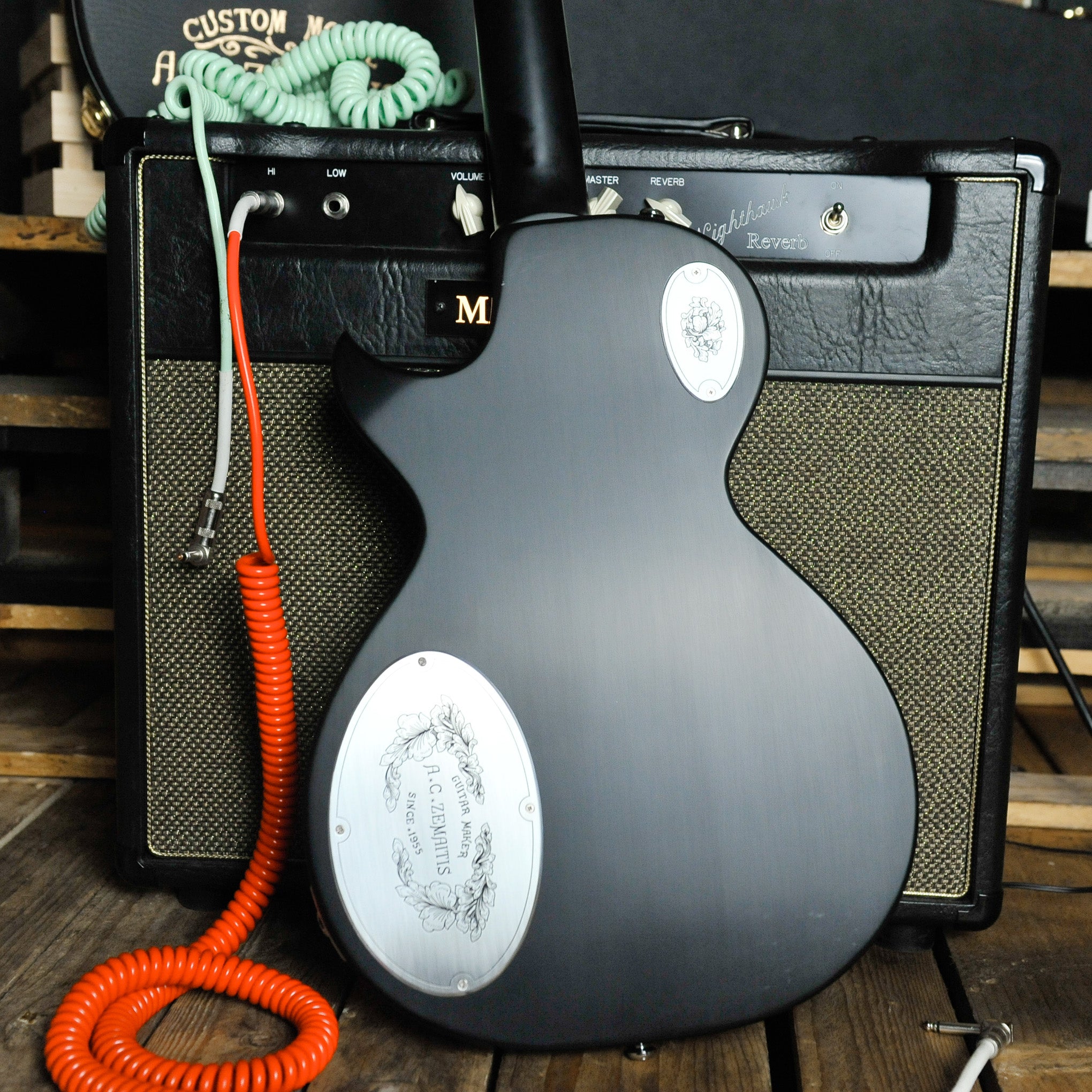 Zemaitis MFG-AC-24-AS & 8s Aces and Eights Electric Guitar