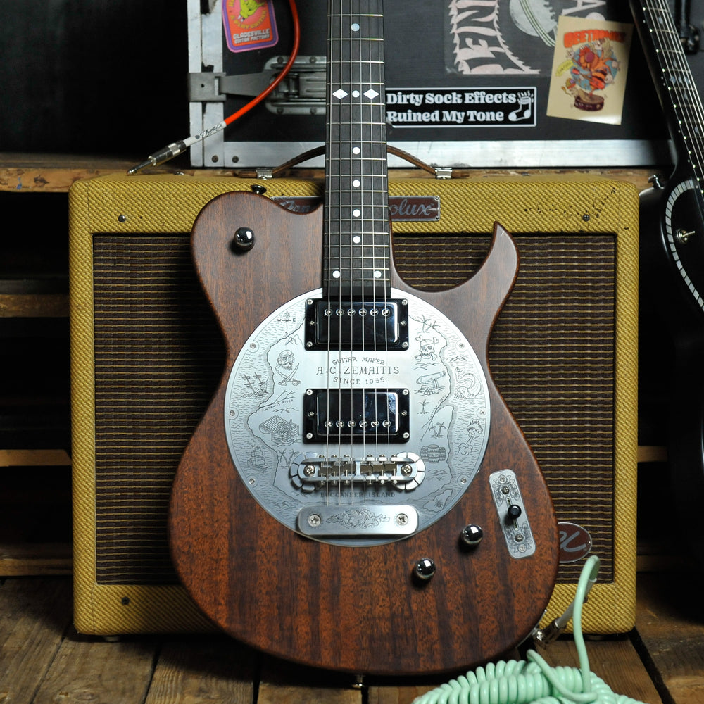 Zemaitis DFG24-2 Humbucker Electric Guitar - Natural