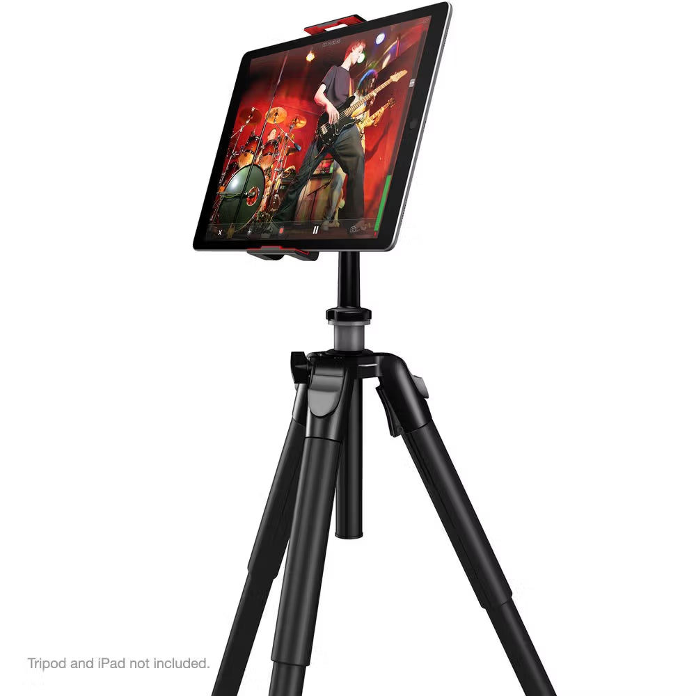 IK Multimedia iKlip 3 Deluxe Universal Mic Stand Support & Camera Tripod Mount for iPad