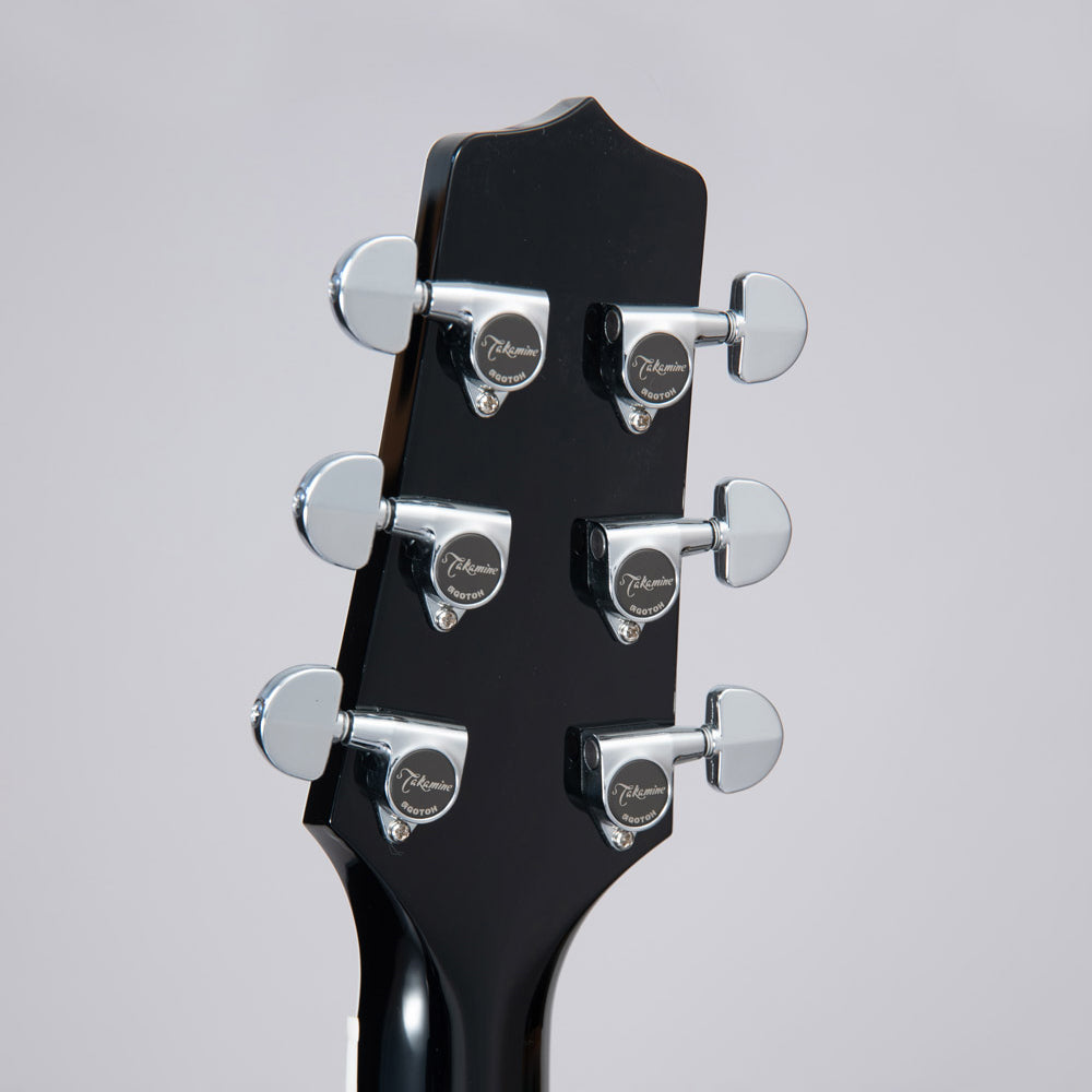 Takamine EF341SC Dreadnought Acoustic Electric Guitar Black