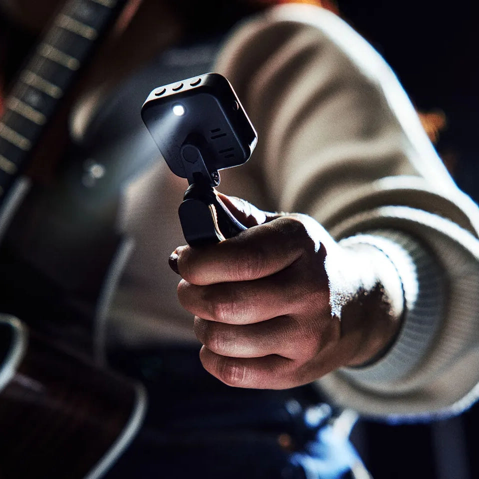 Taylor Beacon Clip-On Guitar Tuner w/ Metronome Timer Countdown & Flashlight