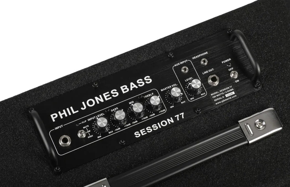 Phil Jones Bass Session 77 - 100w 2x7 S-77 Blk
