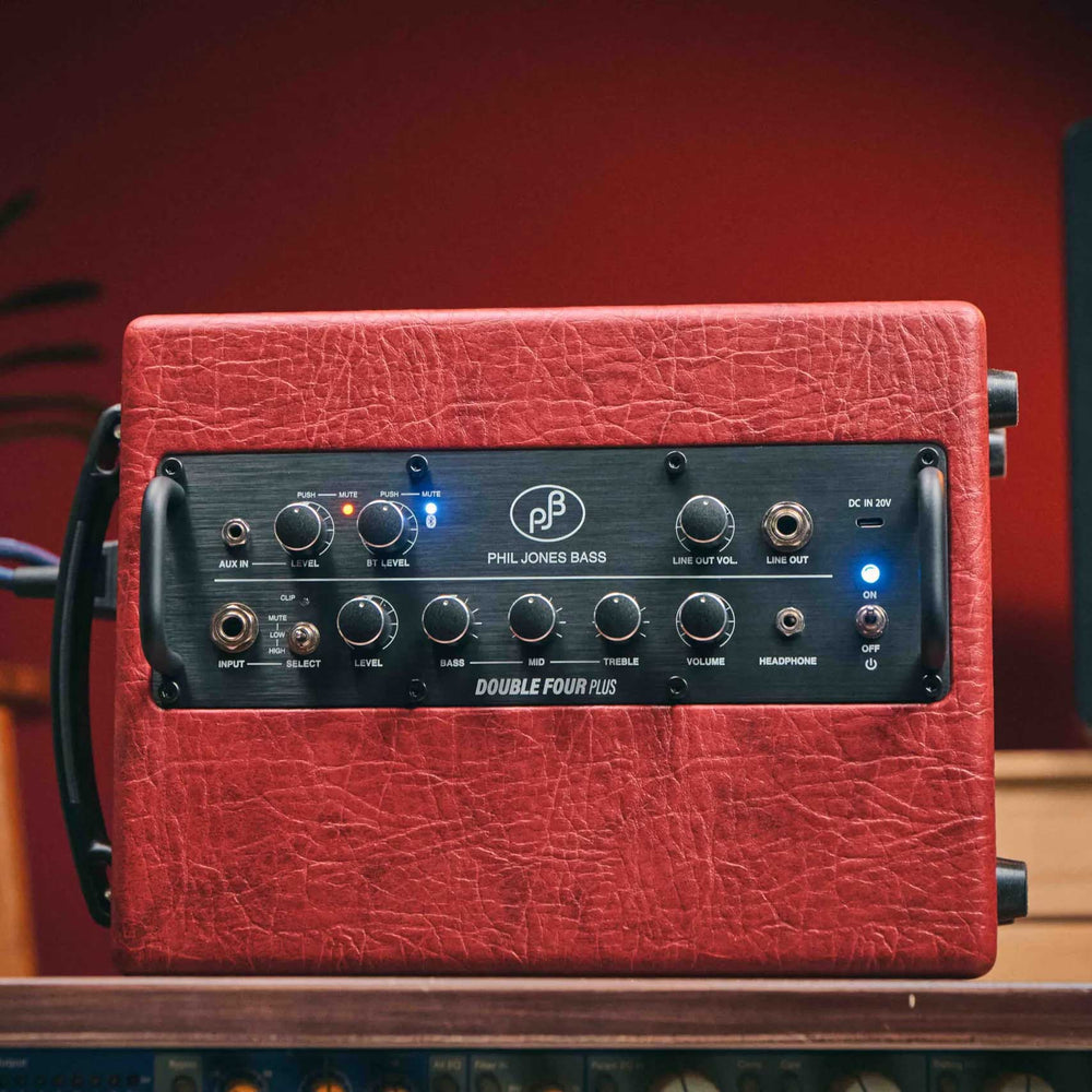 Phil Jones Bass BG80 Double Four Plus 90W 2x4 Combo Amp Red