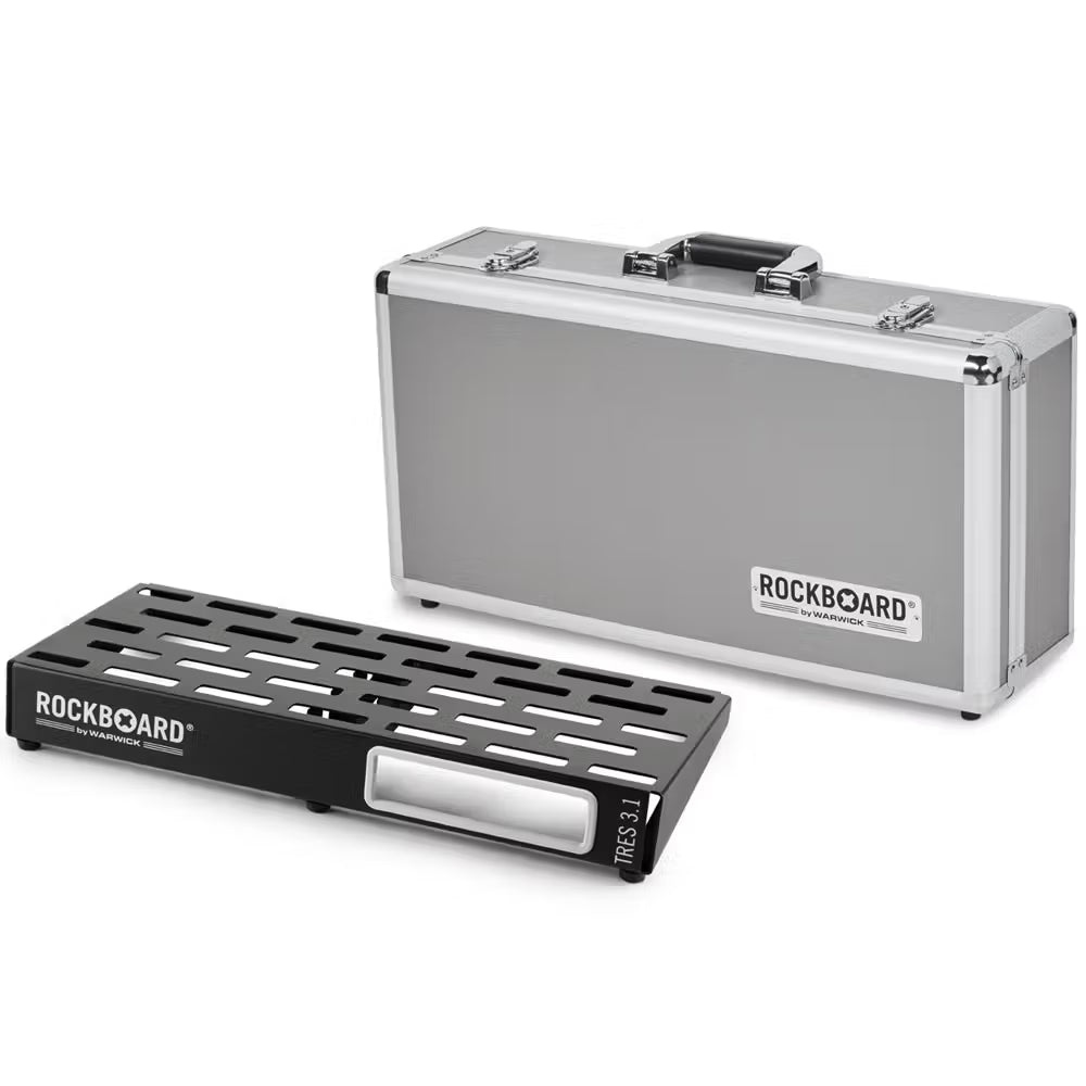 RockBoard TRES 3.1 Pedalboard w/Flight Case