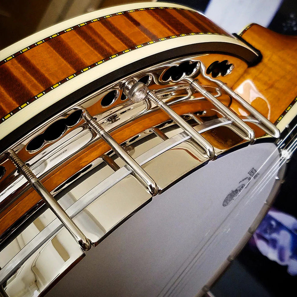 Deering Calico 5-String Banjo Resonator w/Case