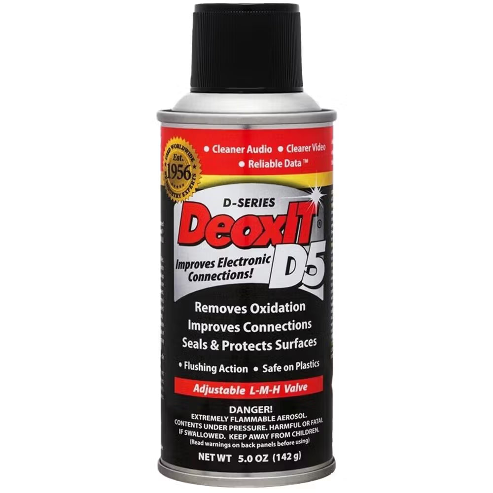 DeoxIT D-Series Contact Cleaner & Rejuvenator - 5% Solution (142g)