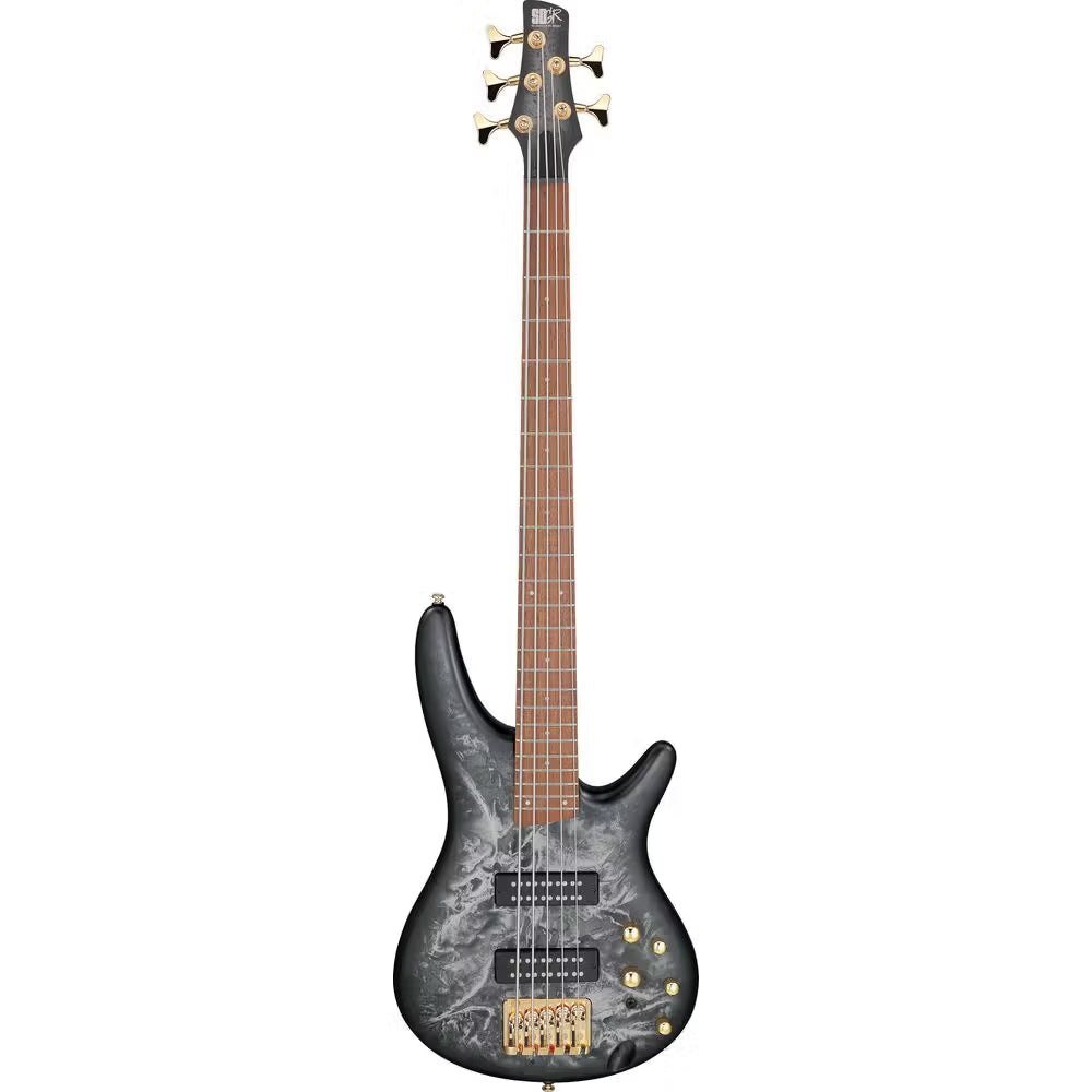 Ibanez SR305EDX BZM 5 String Electric Bass (Black Ice Frozen Matte)