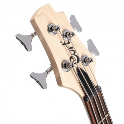 Cort Action PJ OPB 4 String Bass Open Pore Black