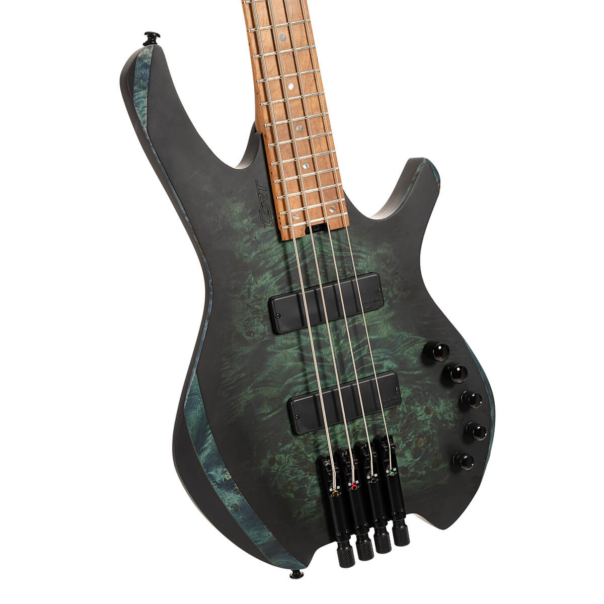 Cort Space 4 Stardust Green 4-String Bass w/Soft bag