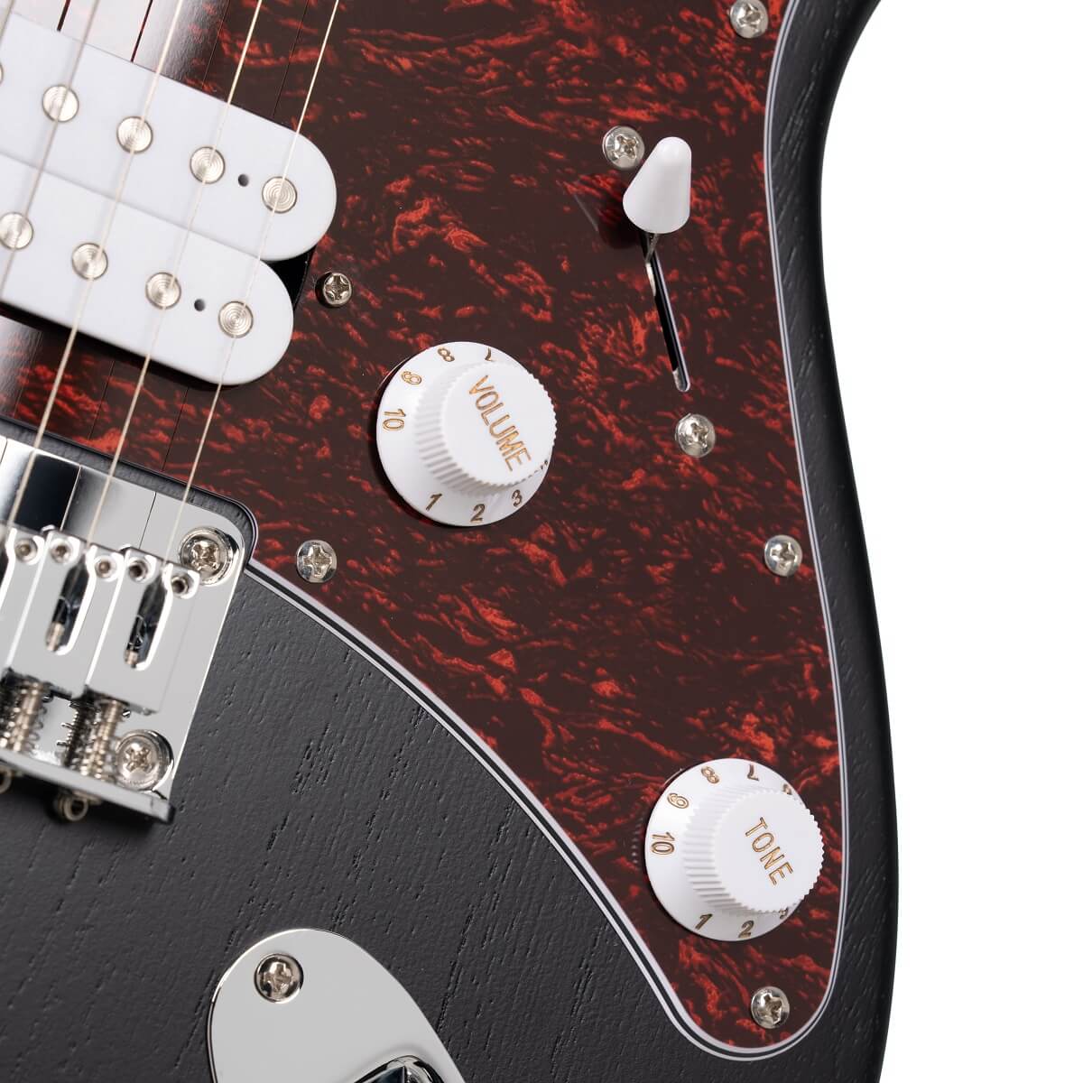 Cort G100 HH Electric Guitar, Open Pore Black