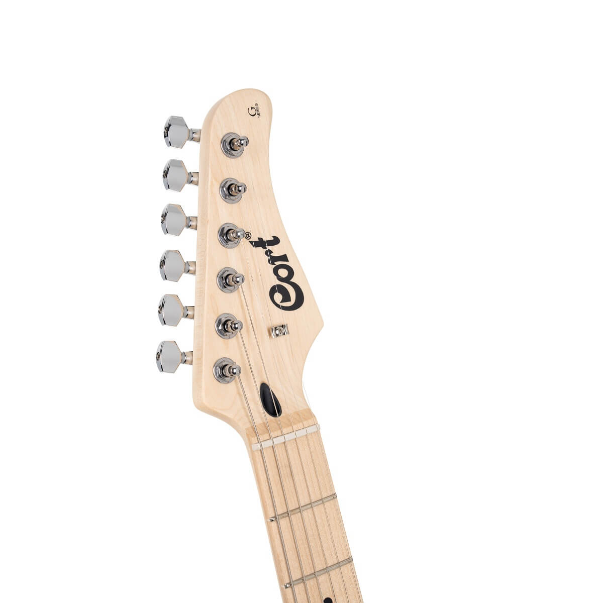 Cort G100 HH Electric Guitar, Open Pore Black Cherry