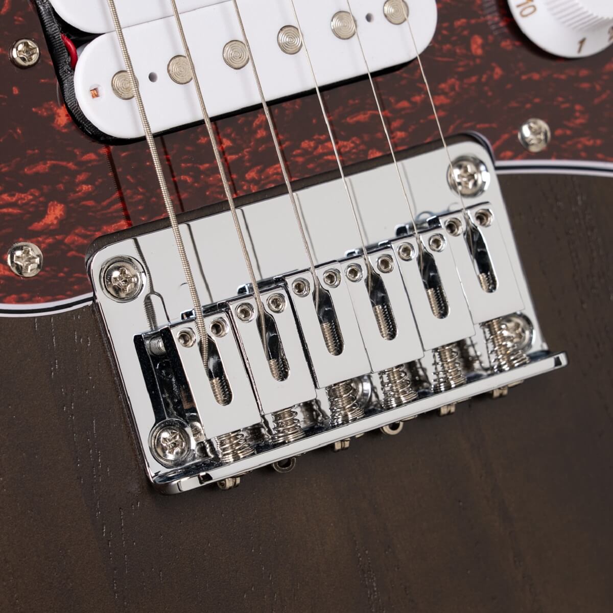 Cort G100 HH Electric Guitar, Open Pore Black Cherry