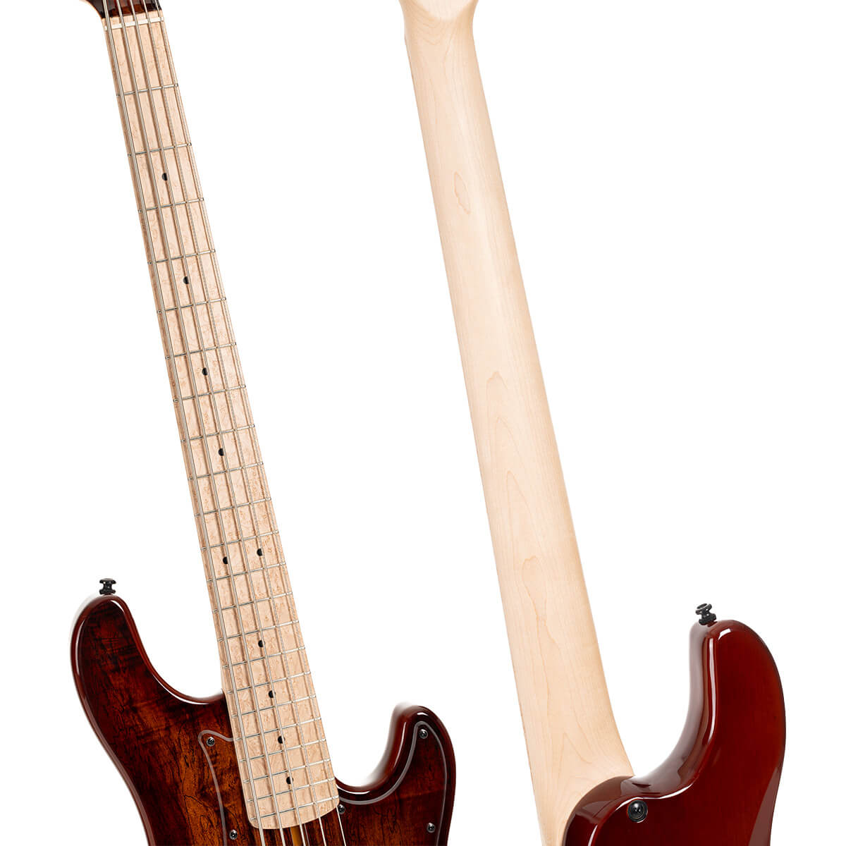 Cort GB-Fusion 5 String Bass - Antique Brown Burst w/Bag