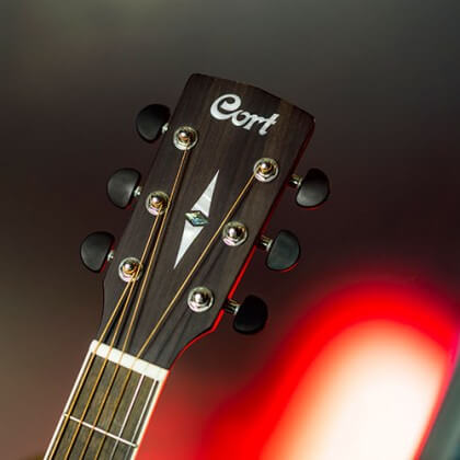 Cort MR710F NS Dreadnought Acoustic Guitar w/Bag