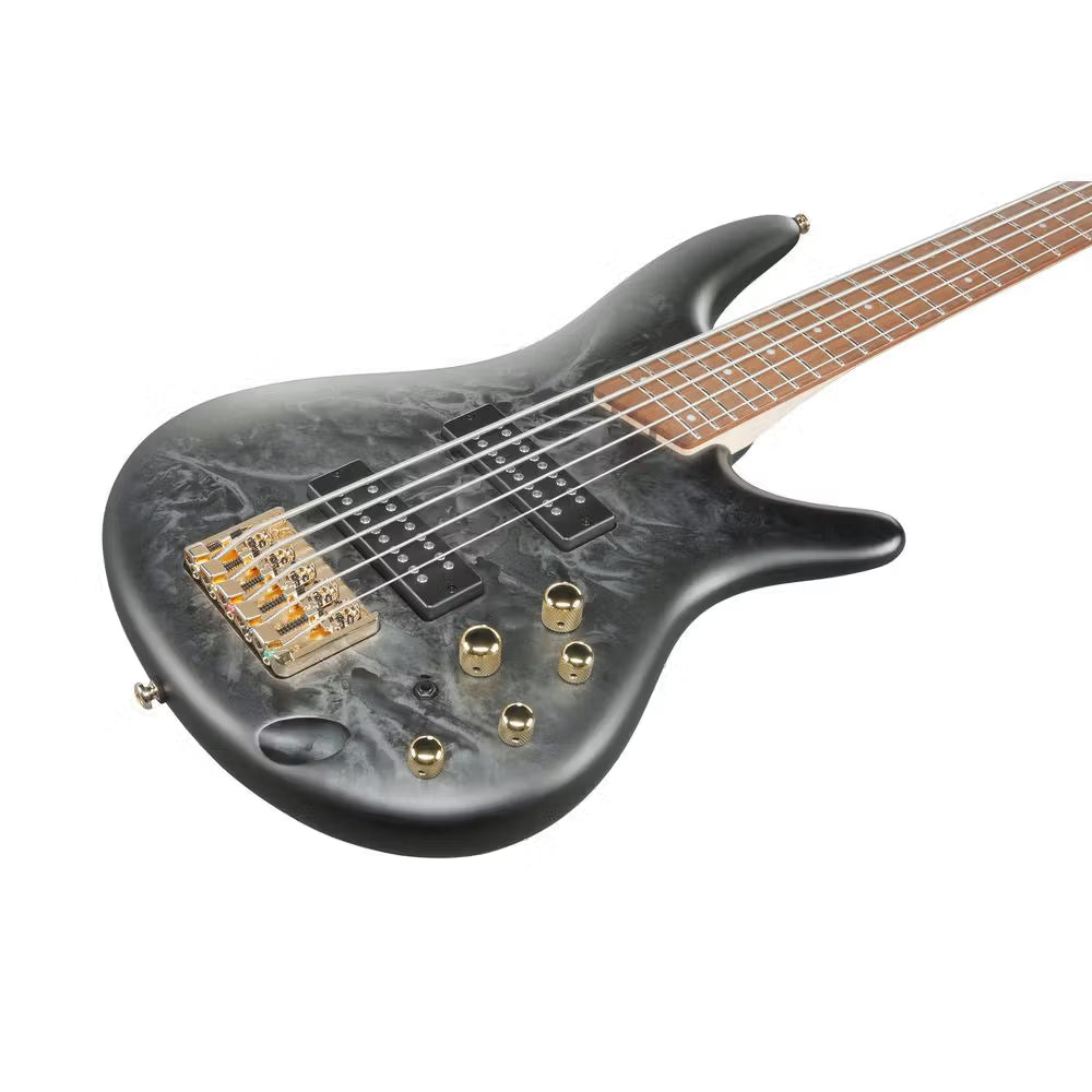 Ibanez SR305EDX BZM 5 String Electric Bass (Black Ice Frozen Matte)