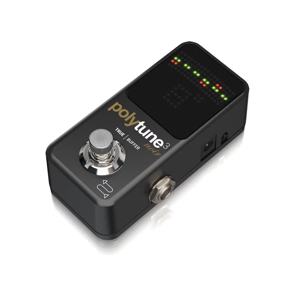 TC Electronic PolyTune 3 Mini Noir Pedal Tuner