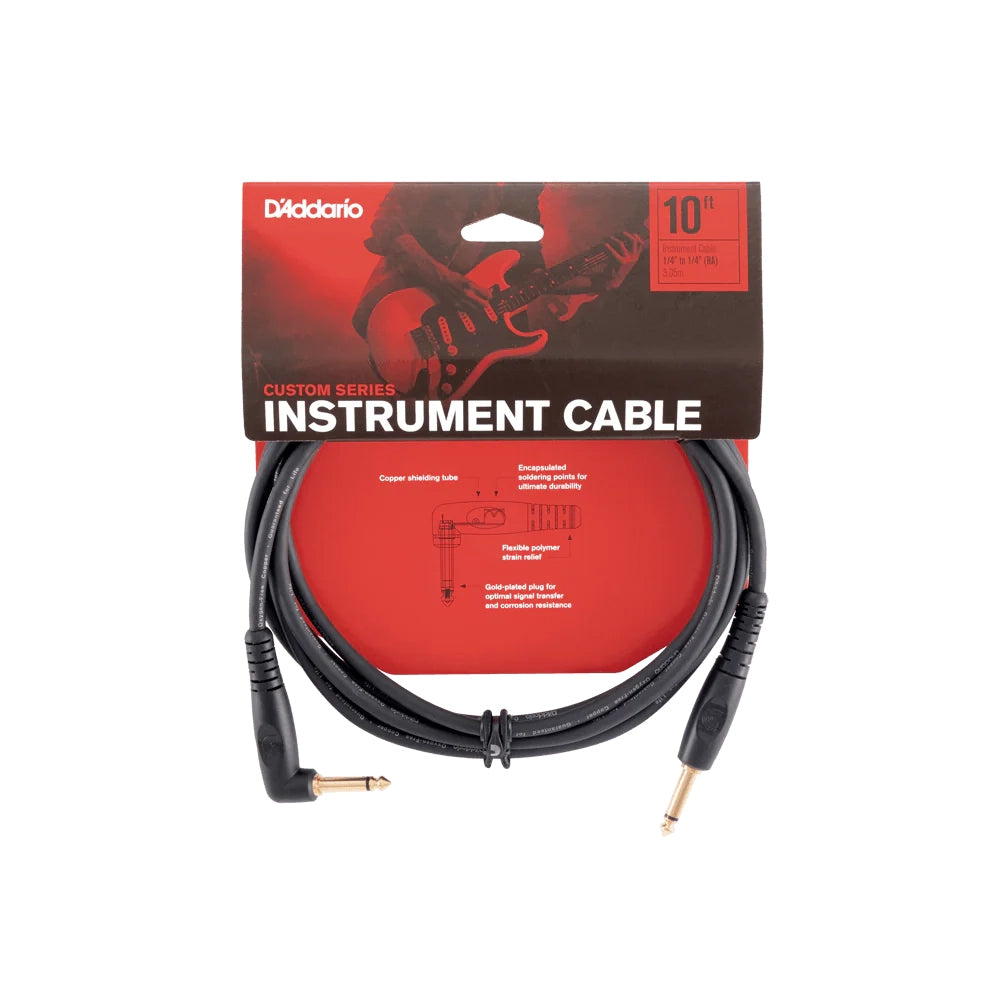D'Addario Custom Series Instrument Cables