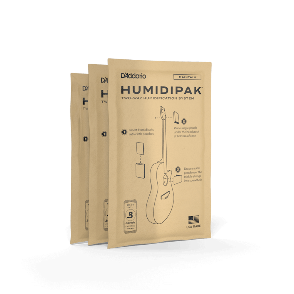 D'Addario Humidipak Replacement-3 Pack PW-HPRP-03