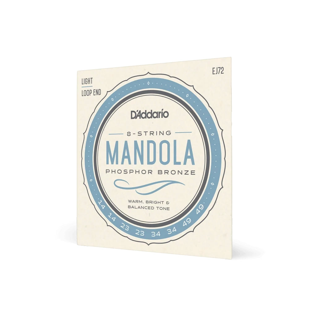 D'Addario Mandola Strings Phosphor Bronze Loop End
