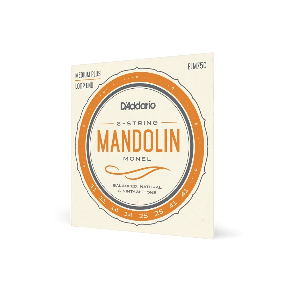 D'Addario Mandolin Strings Monel Loop End