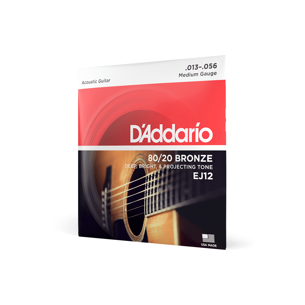 D'Addario 80/20 Bronze Acoustic Guitar Strings | Select Gauge