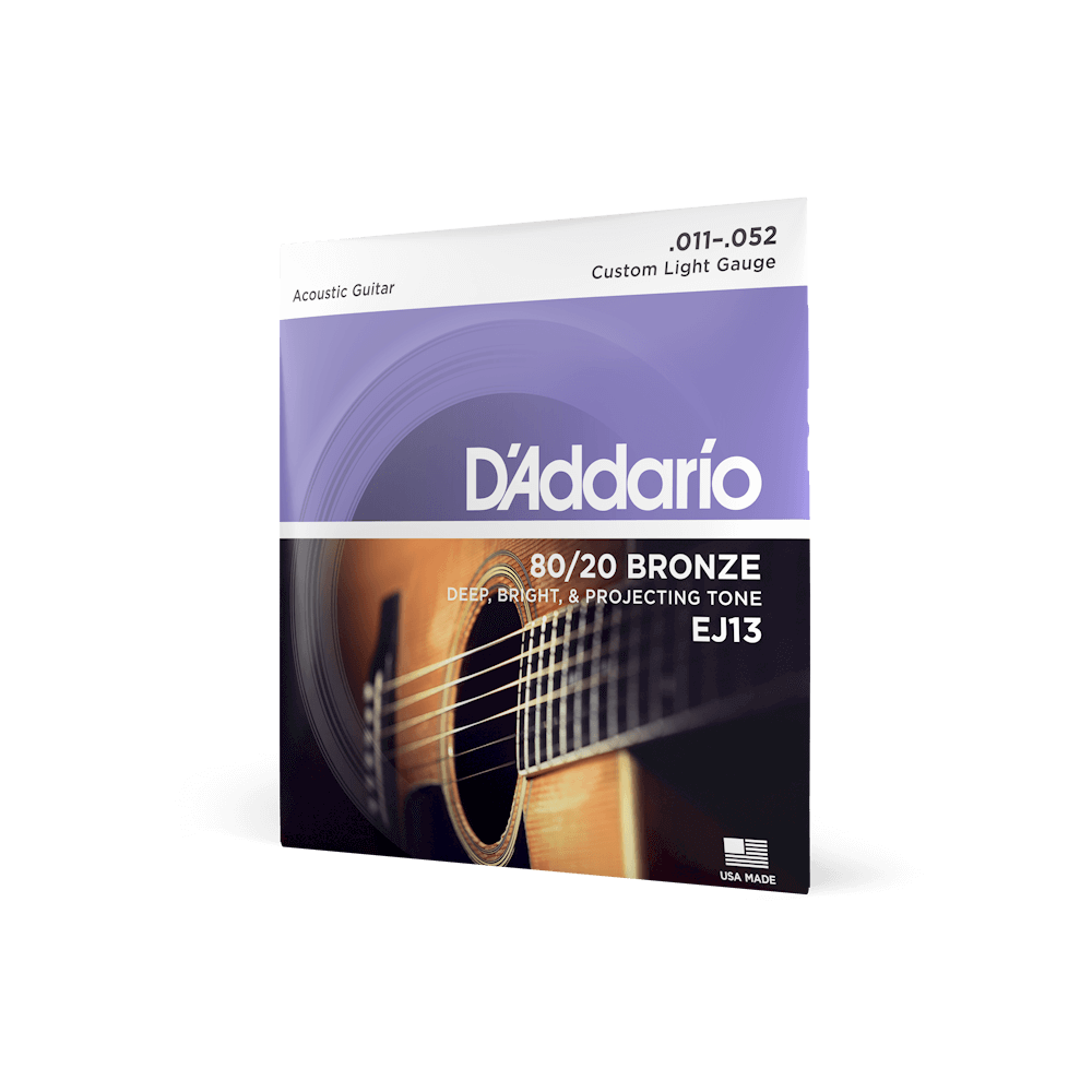 D'Addario 80/20 Bronze Acoustic Guitar Strings | Select Gauge