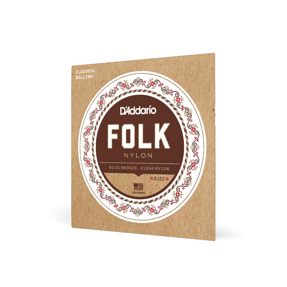 D'Addario Folk Nylon Guitar Strings | Select