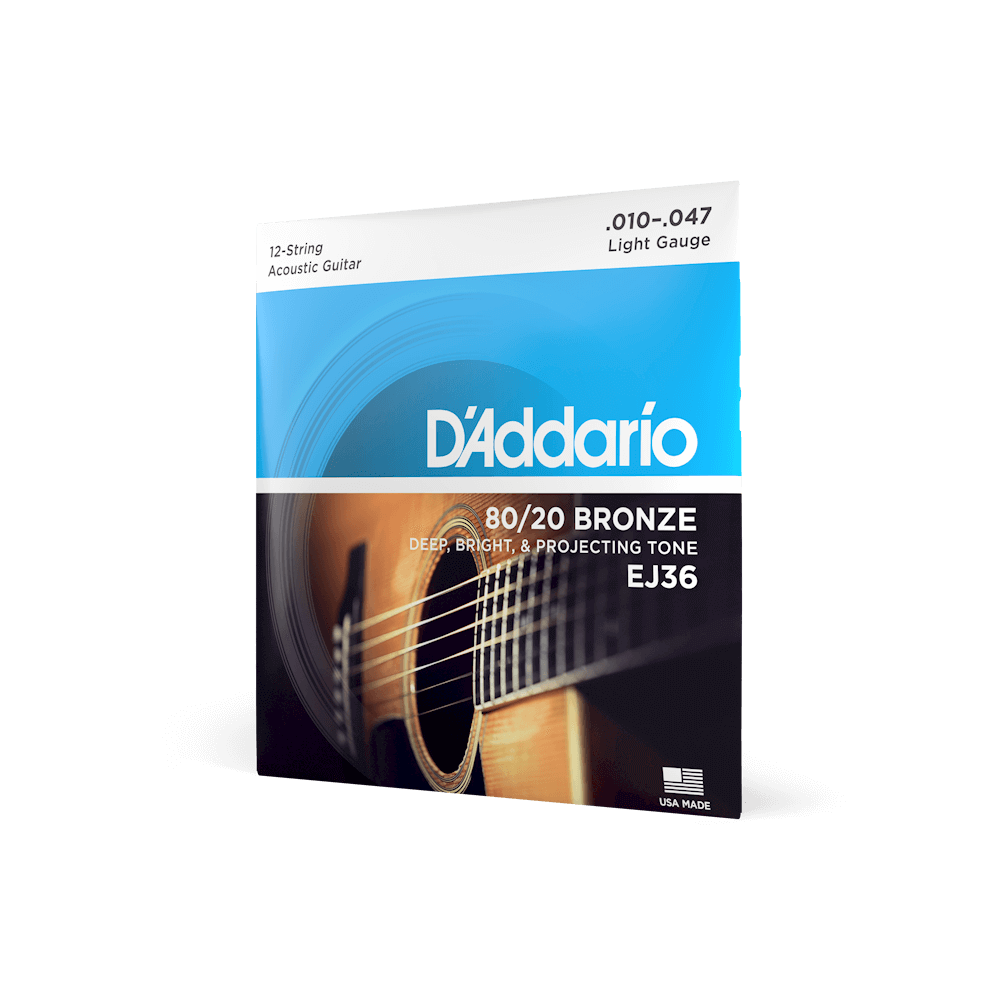 D'Addario 80/20 Bronze Acoustic Guitar Strings | Select Gauge