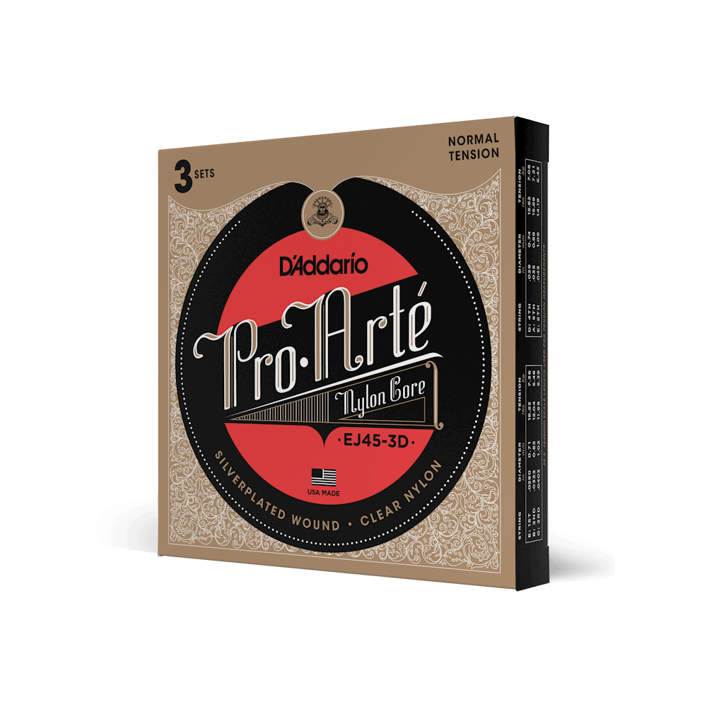 D'Addario Pro-Arte’ Nylon Classical Strings | Multipacks