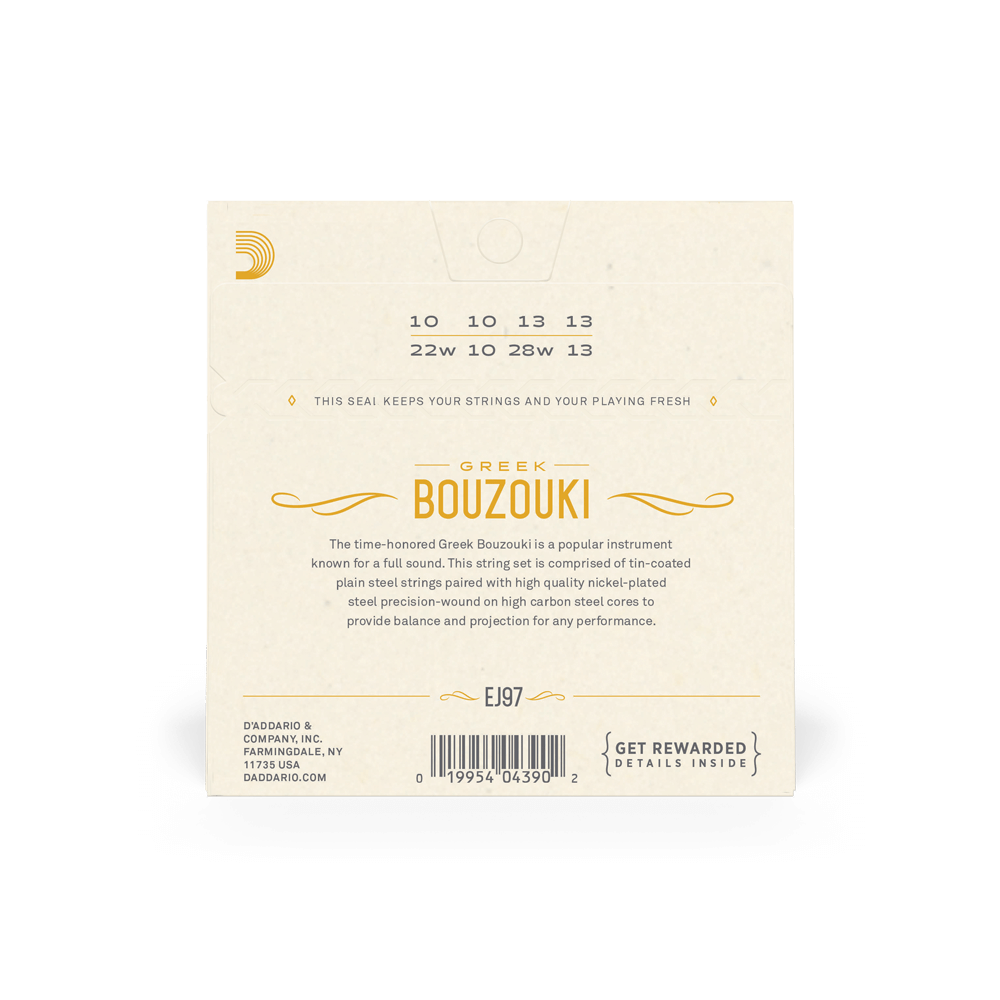 D'Addario EJ97 Greek Bouzouki Strings