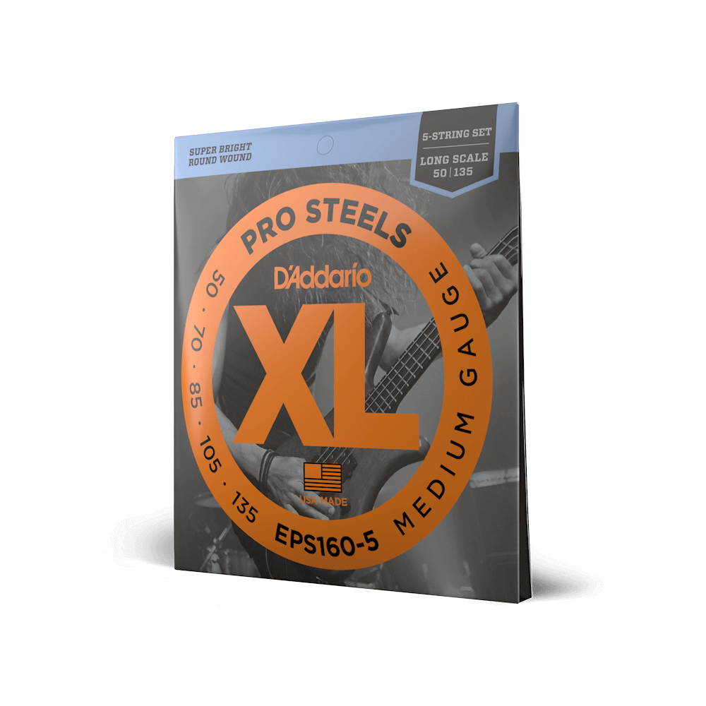 D'Addario EPS ProSteels Bass Guitar Strings