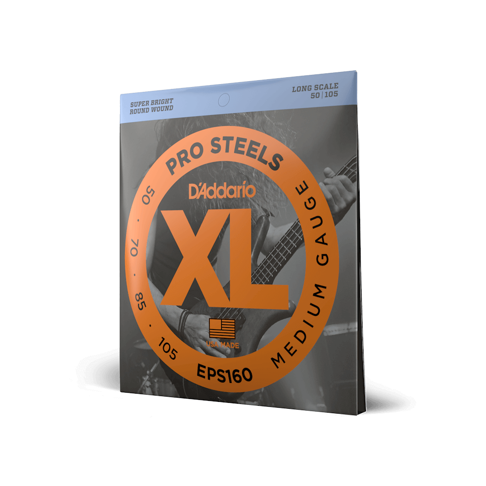 D'Addario EPS ProSteels Bass Guitar Strings