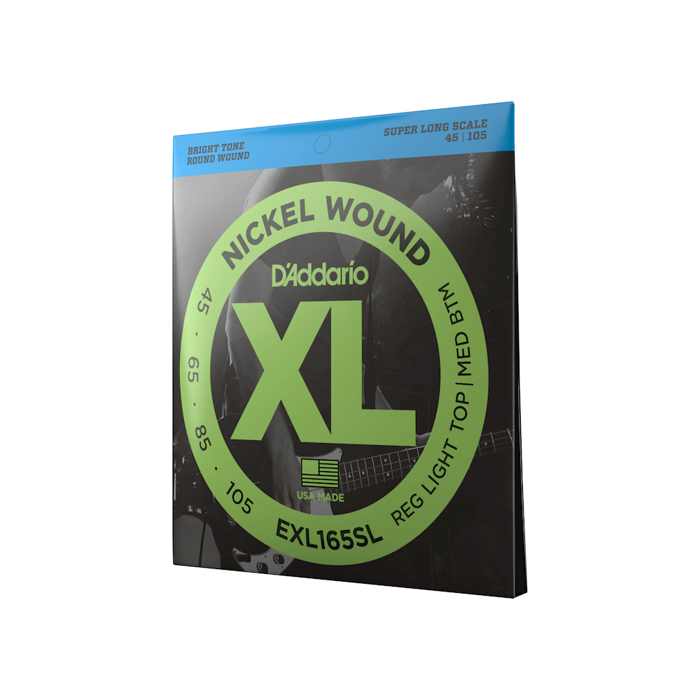 D'Addario EXL Nickel Wound Bass Guitar Strings