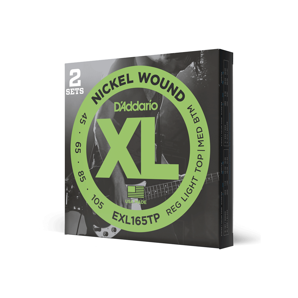 D'Addario EXL Nickel Wound Bass Guitar Strings