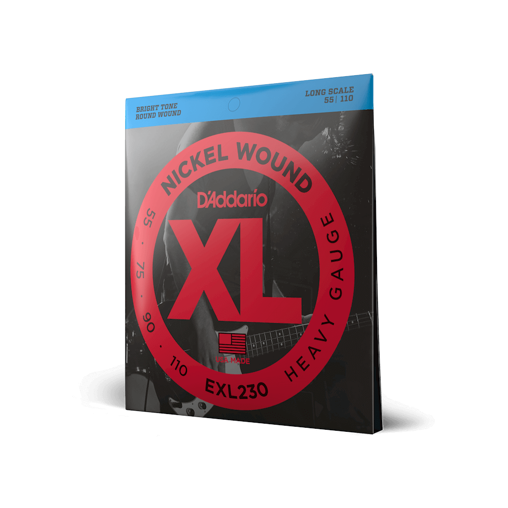 D'Addario EXL Nickel Wound Bass Guitar Strings