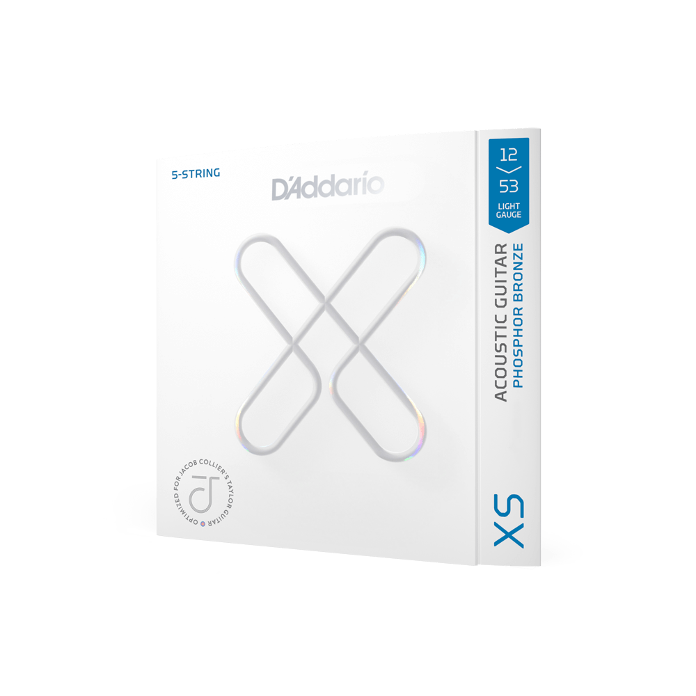 D'Addario XS Coated Phosphor Bronze Acoustic Strings | Select Gauge