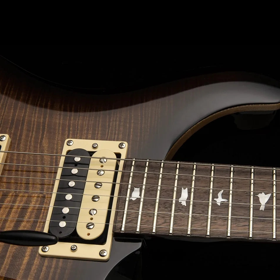PRS SE Custom 24 Black Gold Burst Electric Guitar