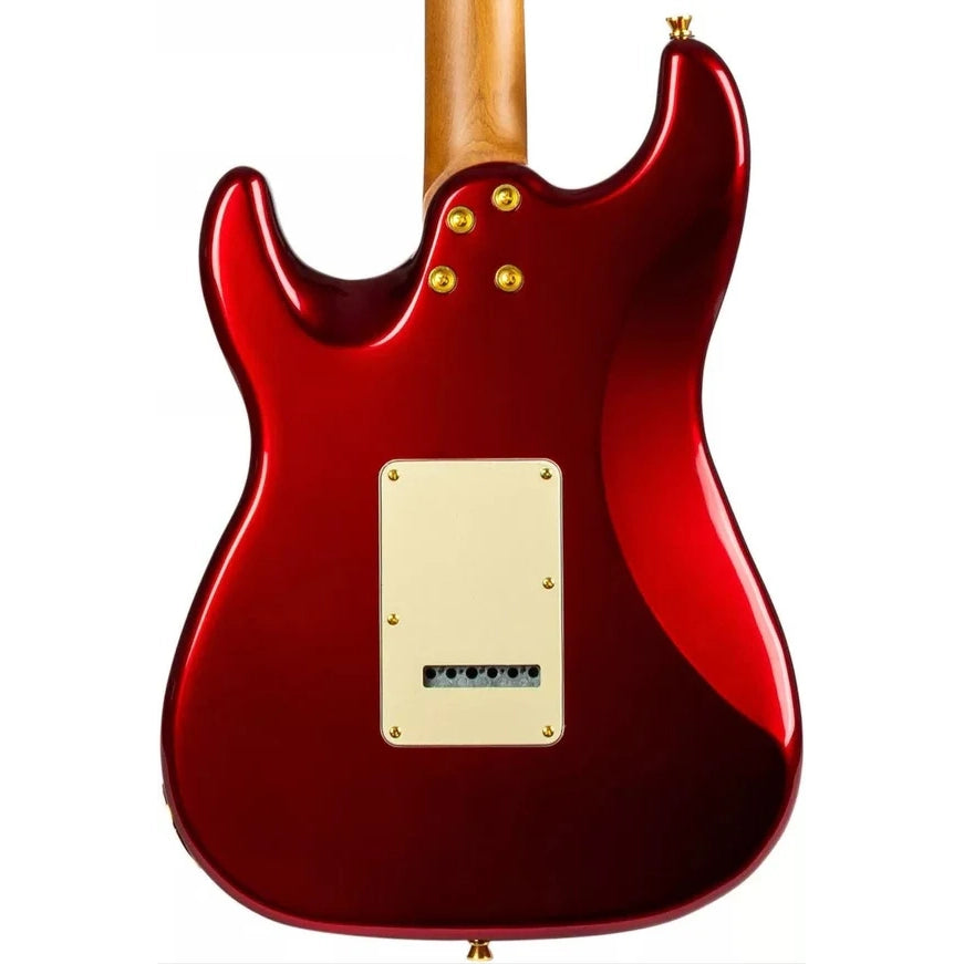 Jet JS-480-WR-G HSS, Roasted Maple, Rosewood Fingerboard, Wine Red Gold Hardware Electric Guitar