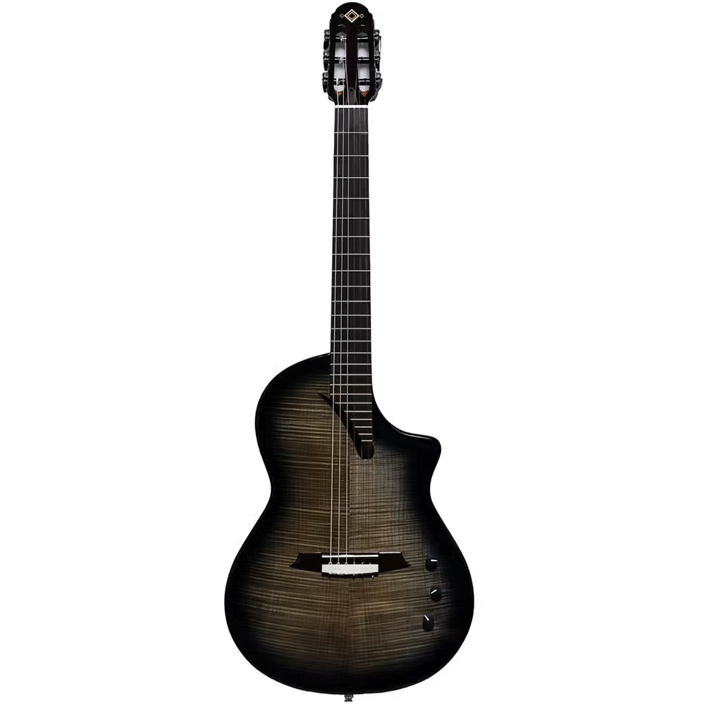 Katoh Hispania Classical Guitar w/Preamp & Onboard Effects Trans Black