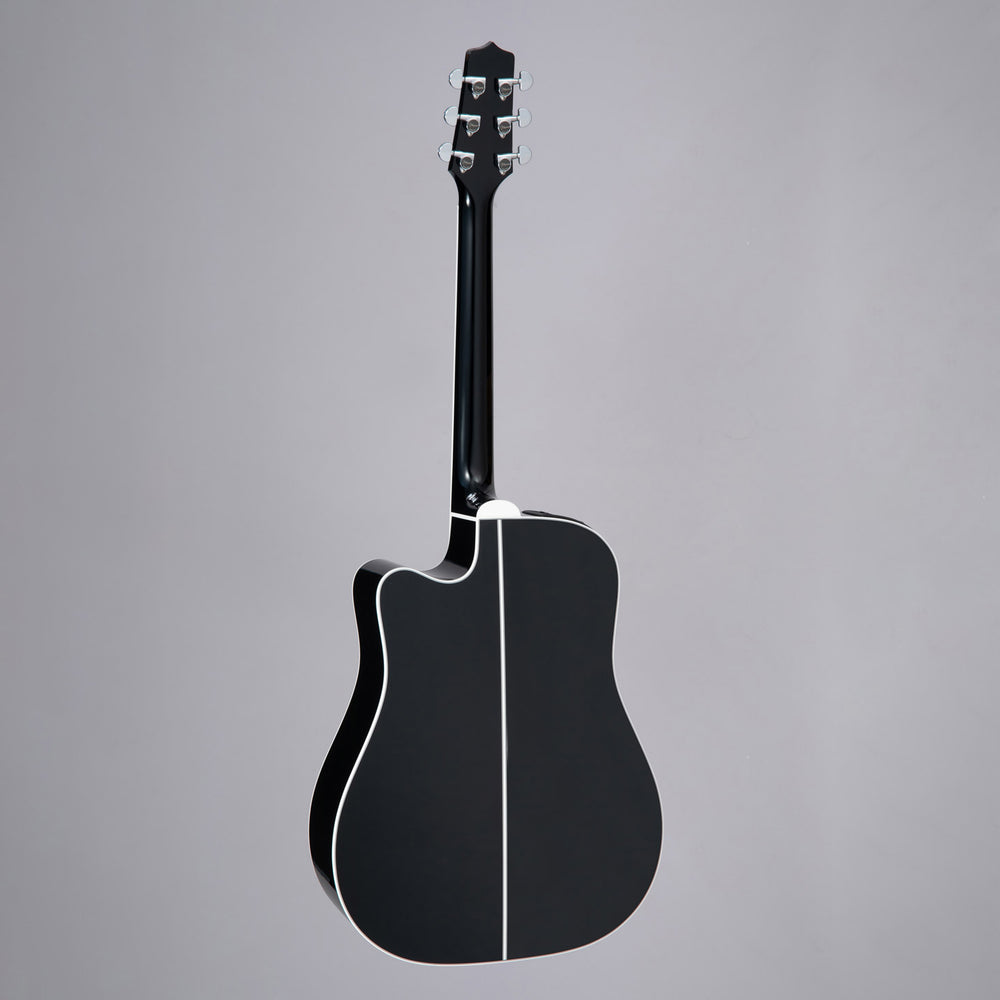 Takamine EF341SC Dreadnought Acoustic Electric Guitar Black